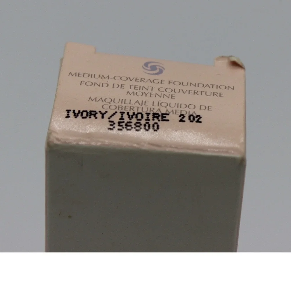 Mary Kay Medium Coverage Foundation Ivory 202 Liquid Makeup 1 fl oz 356800 NEW